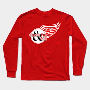 Classic_Pub_Red_Wings_001 Long Sleeve T-Shirt